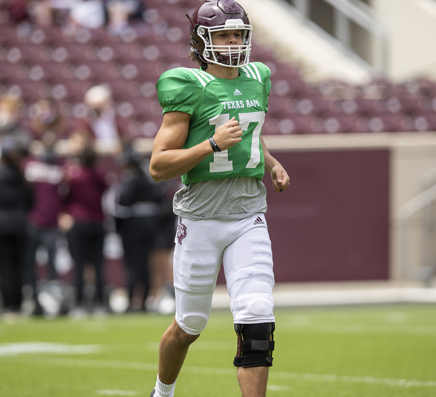 Spring football practice